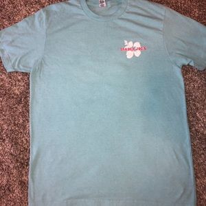 Size L light blue/teal Trader Joe’s tshirt